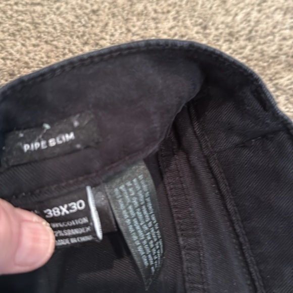 Men’s black jeans - Picture 3 of 4